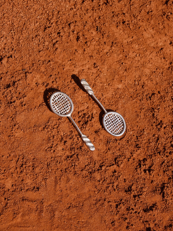 Badminton Rackets Earrings